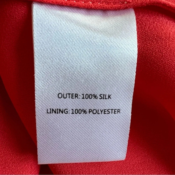 Saloni Tilly Ruffle Floral Silk Mini Dress 26017 - Picture 10 of 10